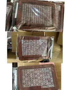 1个带计数器的木制小猪存钱罐,成人木制储蓄盒,培养储蓄习惯,易于组装,适合家居、客厅、办公室装饰,万圣节、圣诞节装饰【送给妻子和母亲的合适礼物】,颜色随机 - 存錢罐 - 查看 12