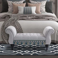 Bedroom Benches - Grey - View 1