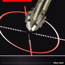 New 4-Tooth Saw Blade Eccentric Dry Cutting Tile, Ceramic, Glass, Marble, Concrete, Stainless Steel Diamond Drill Bit - Drill - View 8