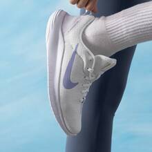 Women's Nike Flex Experience RN 12 Comfortable Versatile Lightweight Low-Top Training Running Shoes - White - View 3