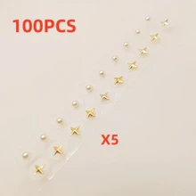 Perlas de acupresión para la oreja, la terapia de masaje de acupresión para la oreja ayuda a relajar el Body y la mente, aliviar el estrés, fácil de usar. - Multicolor - Ver 20