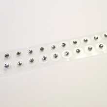 Perlas de acupresión para la oreja, la terapia de masaje de acupresión para la oreja ayuda a relajar el Body y la mente, aliviar el estrés, fácil de usar. - Multicolor - Ver 19