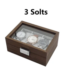 Boîtes à montres - 3 en vrac - Voir 12