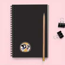 1 cái/3 cái Hình dán ếch "Cô gái, tôi đến đây để uống trà" bằng vinyl - Chất liệu polypropylene bền, tuyệt vời để dán lên cản xe, máy tính xách tay và cốc - Biểu tượng của sự sống, vũ trụ và mọi thứ - đĩa than - Xem 8