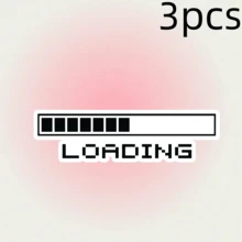 Bộ 1/3 miếng dán chữ "Loading" và "Nope" bằng vinyl - Chất liệu polypropylene bền, thích hợp dán lên thân xe, laptop và bình nước, tượng trưng cho cuộc sống, vũ trụ và vạn vật. - đĩa than - Xem 13