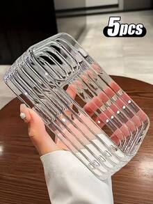 5个/包 TPU 软透明手机壳，兼容 17/17 Pro/17 Pro Max/Air，舒适防震，抗黄变 - 無色 - 查看 42