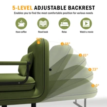 Futons - Green - View 4