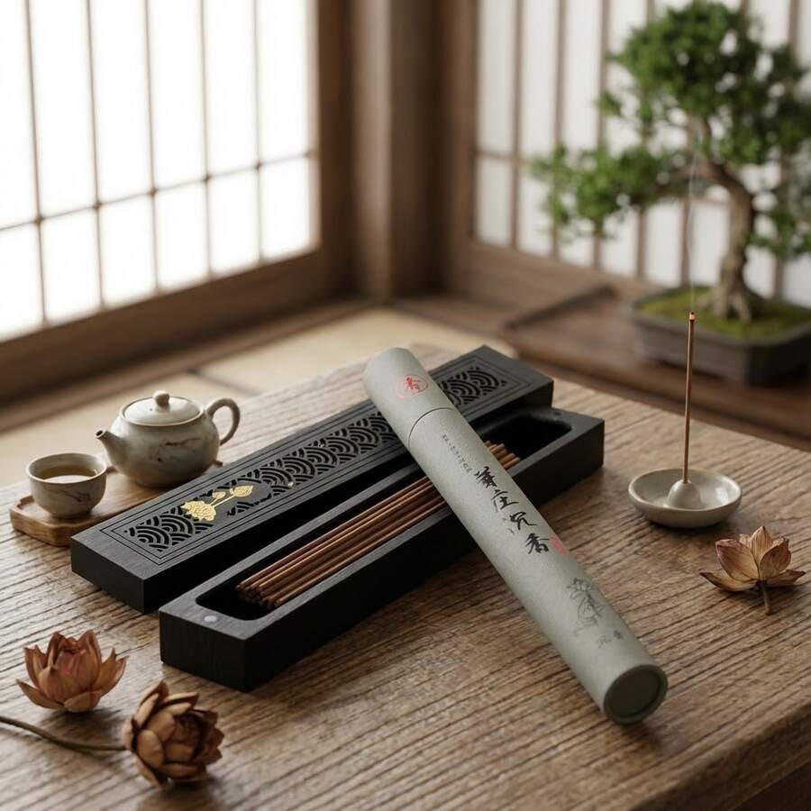 1PC Lotus Hollow Incense Holder, Multi-Functional Incense Stick Stand, Suitable For Parties, Weddings, Meditation, Essential Home Living Good, Recommended For Ramadan And Month Of Fasting - Random Styles - View 1