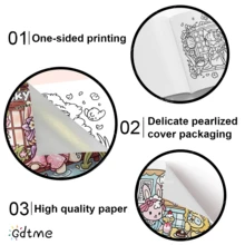 GDTME Tokyo Culture Coloring Book, 24 Pages Thick Paper, Size 7.87*7.87 Inches, Suitable For Beginners To Practice Painting, New Year Gift, Easter And Valentine's Day Gift, Adult Coloring Book, Painting Book For Good Friends, Made Of Thick Opaque Paper, Can Be Used As Stationery, Learning Supplies, Also An Excellent Choice For Girls, Valentine's Day Or New Year Gifts, School Supplies, Etc. - Page 24 - View 7