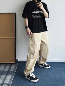 Converse ONE STAR 95 經典舒適復古薄底 防滑耐磨 低筒 板鞋 男女同款 黑色 - 黑色 - 查看 8