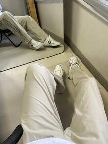 Converse 匡威 Star Player 76 低帮帆布鞋，男女通用，白/黑 - 白黑 - 查看 8