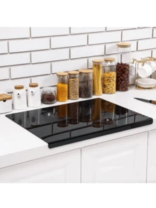 1pc Acrylic Kitchen Cutting Board, Large Transparent Chopping Board, Kitchen Countertop Cutting Board, Vegetable & Fruit Cutting Board, Transparent Cutting Mat, Food Cutting Pad, Tabletop Protective Cover - Multicolor - View 5