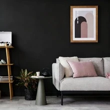 1 Roll Of 23.62inch Wide Matte Self-Adhesive Wallpaper, Waterproof And Removable Wall Sticker, Suitable For Living Room, Kitchen, Bedroom, Furniture Renovation - Single Piece - View 4