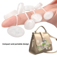 4 Sizes Mixed/Set Invisible Filter Nose Mask, Prevents Dust Pollen Smog Exhaust Filtration Nose Mask; Simple Insertion Design, Easy To Wear And Remove, Soft, Discreet And Comfortable For Daily Use; 4 Sizes Suitable For Different Nose Shapes - Clear - View 7