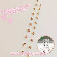 Perlas de acupresión para la oreja, la terapia de masaje de acupresión para la oreja ayuda a relajar el Body y la mente, aliviar el estrés, fácil de usar. - Multicolor - Ver 6