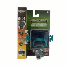 Mattel Minecraft 2-In-1 Flip-Over Collectible Character Model Toy With Flip Face Feature - Multicolor - View 9