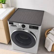 Washing Machine Silicone Protective Pad Dustproof And Waterproof Storage Pad Drum Washing Machine Dryer Top Protective Pad - Grey - View 4