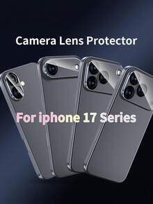 2 paquetes de protector de vidrio templado HD claro de 9H compatible con iPhone 17 Pro Max/17 Pro/17 Air/17/16 Pro Max/15 Pro Max/14 Pro Max/13 Pro Max/12 Pro Max/11 Pro Max, cobertura completa de la lente, a prueba de roturas, anti-arañazos, anti-huellas dactilares, sin interferencia en la toma nocturna, compatible con funda - transparente - Ver 6