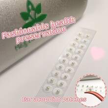 Perlas de acupresión para la oreja, la terapia de masaje de acupresión para la oreja ayuda a relajar el Body y la mente, aliviar el estrés, fácil de usar. - Multicolor - Ver 7