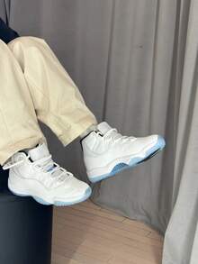 Nike Jordan Air Jordan 11 "Legend Blue" - Comfortable, Everyday, Durable, Breathable, High-Top Retro Basketball Shoes For Men. - Legendary Blue - View 9