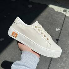 Women's Ultra Comfortable Casual Sneakers | Stylish Modern Urban Design, Casual Lace-Up Outdoor - 米色 520 - 查看 5