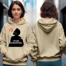 Blusa Moletom the weeknd After Hours Til Dawn - Caqui - Visão 5