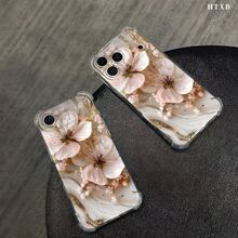 Esta funda para teléfono con estampado floral rosa y mármol es compatible con diversos modelos de teléfono, como OPPO Reno 16E/15/14/13/12/11/PRO/PLUS/PROMAX/MINI, S/A/M/NOTE, S/G/EDGE/E, Transition Spark/HANTOM/CAMON/INFINIX, Honor 400/PLAY/X/Y, OPPO Reno/A/F, OPPO Reno 14/Redmi/POCO/NOTE, etc. Transparente, sencilla, elegante y duradera, está hecha de TPU. Es ideal para celebraciones como San Valentín, Halloween y Navidad, y es ideal para uso personal o como regalo. - transparente - Ver 6