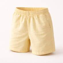 3 Summer Spring / Autumn Spring / Summer / Autumn Spring / Summer Spring Regular Fit Knot Pocket Drawstring Beach Going Out Night Weekend Casual Holiday Daily Birthday Photoshoot Christmas Valentine's Day Teacher's Day Father's Day Mother's Day Carnival Spring Picnic - BLACK BEIGE YELLOW - View 1