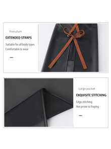 防水透明塑料厨房围裙，带口袋，男女皆宜，适合烹饪、清洁、洗涤。 - 全新防水圍裙 - 查看 7