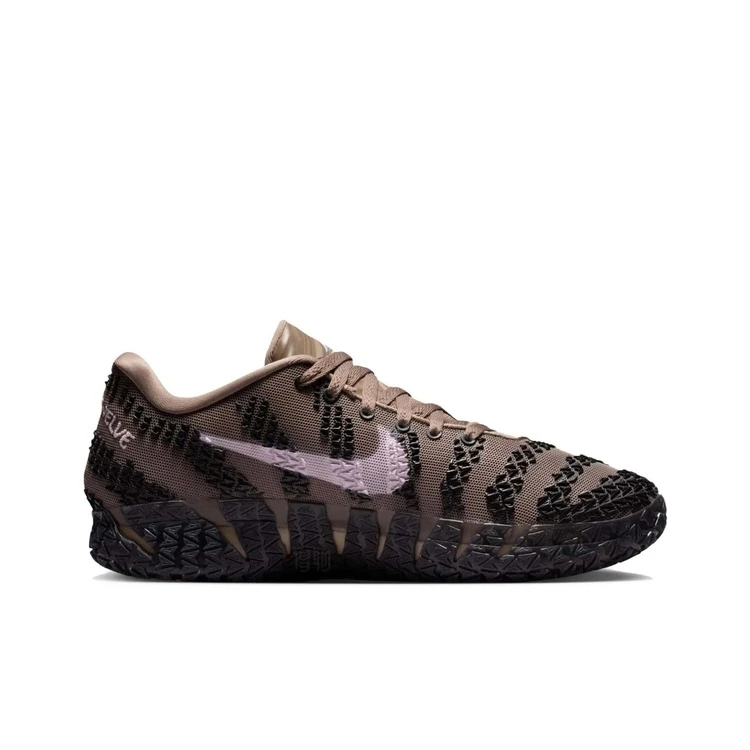 Zapatillas de baloncesto Nike Ja 3 Morant EP BB-JA cómodas y duraderas para hombre - Polvo marrón-negro - Añade 2
