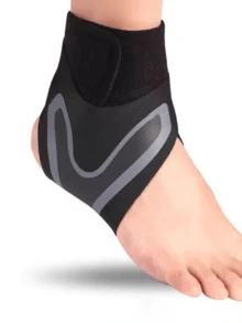 Sports Ankle Brace For Men & Women, Ankle Joint Support Protector, Ankle Sprain Prevention And Recovery, Suitable For Basketball, Running - Black - View 13