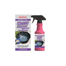 1件/2件装烧烤炉清洁剂，可用于烧烤炉、炉灶、不锈钢锅、煎锅，有效清洁烧烤炉、煎锅上的烧焦污渍和油脂，专为有效去除烧烤炉上的污垢和油脂而设计，使用方便：均匀喷洒在烤架上，静置3分钟溶解油脂。 - 液體 - 查看 11