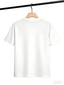 Camiseta de Mujer con Estampado de la Virgen María y Flores - Suave, elástica, de cuello redondo, informal, de manga corta, transpirable y cómoda para el verano, camiseta de verano, corte holgado, estampado brillante, tela duradera, top estampado elegante. - Blanco - Ver 3