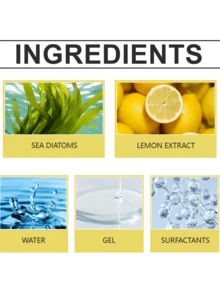 RAYHONG 空气清新剂，柠檬香型固体汽车香氛蜡，汽车清新膏，汽车空气清新膏，家居清新膏，家居空气清新剂，消除各种异味 - 60g - 查看 8