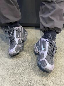 Nike Air Zoom Spiridon Cage 2 Comfortable Versatile Non-Slip Durable Low-Top Casual Shoes, Unisex, Dark Brown - Dark Brown - View 6