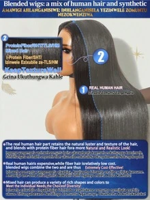 34 Inch 200% Density 613 Lace Front Wig Blended Human Hair 13x4 Blonde Lace Front Wigs 613 HD Lace Frontal Wig For Women 12A Brazilian Straight Human Hair Wig Glueless Wig Pre Plucked With Baby Hair - S613 - View 3