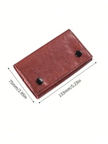 高级仿麂皮香烟盒 - 男女通用，多隔层设计，柔软口袋，安全拉链封口，金属扣，吸烟配件 | 时尚仿皮烟盒 | 金属扣，香烟夹，皮革手卷香烟袋 - 彩色 - 查看 10