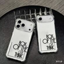 Esta funda negra con estampado de letras es compatible con varios modelos de teléfono, como OPPO Reno 16E/15/14/13/12/11/PRO/PLUS/PROMAX/MINI, S/A/M/NOTE, S/G/EDGE/E, Transition Spark/HANTOM/CAMON/INFINIX, Honor 400/PLAY/X/Y, OPPO Reno/A/F, OPPO Reno 14/Redmi/POCO/NOTE, etc. Transparente, sencilla, elegante y duradera, está hecha de TPU. Es ideal para celebraciones como San Valentín, Halloween y Navidad, y es ideal para uso personal o como regalo. - transparente - Ver 7