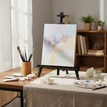 nerd hunters Aluminum Folding Easel For Painting And Drawing, Lightweight Art Stand For Canvas - 1PC - View 2