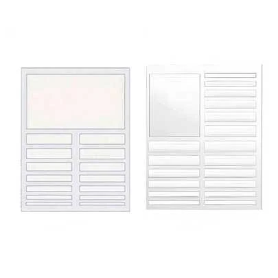 4 قطع من حلقات تعديل الخاتم الأكريليكية/شبه الشفافة المانعة للانزلاق، متوفرة بنمطين، تستخدم لتعديل أو تثبيت حجم الخاتم الفضفاض! يمكن قطعها بالمقص (ستنفصل عند البلل)، الصق ليس قوي، يوصى باستخدام الغراء.