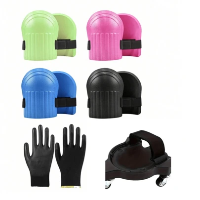 【加厚垫】大号护膝垫 | 加厚花园坐垫或跪垫 | 建筑工地护膝板 | 地板护膝垫，适用于祈祷、健身、瑜伽、健身房和普拉提