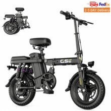 Adult Electric Bicycle, 700W Motor, 36V 15Ah Battery, 14 Inch Thick Tire Electric Bicycle, Top Speed Of 28mph, Range Of 45 Miles, All Terrain Electric Bicycle - 黑色 - 查看 9
