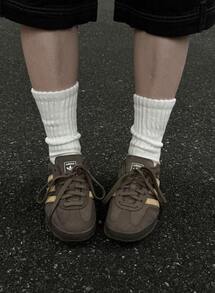 Adidas Originals GAZELLE INDOOR Classic Comfort Sneakers, Unisex - Brown - View 3