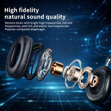 New Max P9 Pro Wireless Bluetooth Headphones HiFi Stereo Noise Cancelling Waterproof Mic Pods Over Ear Sports - 黑色 - 查看 5
