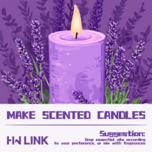 HWLINK 10ml薰衣草精油植物油,適用於加濕器/香氛擴香機/擴香蠟燭製作,節日禮物 - Lavender - 查看 6