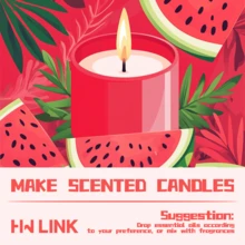 HWLINK 10ml Watermelon Fruit Scented Essential Oil, Holiday Gift, Reed Diffuser, Fresh Sweet Fragrance, Indoor Aromatherapy, Candle Making - Watermelon - View 6