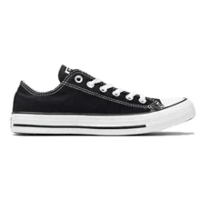 Converse Chuck Taylor All Star Low Top Unisex Sneakers -Black Canvas Shoes For Men & Women, Casual Sneakers | M9166C - 黑色 - 查看 4