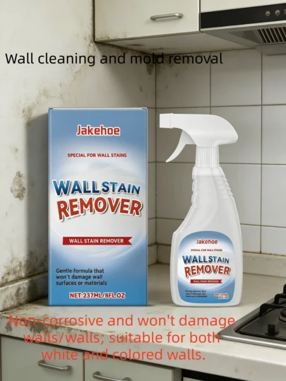 jakehoe Wall Mold Remover, & Non-Damaging Wall Cleaner For Daily Use In Bathroom, Kitchen, Effectively Removes Mold Stains, Gentle Mold Removal, Essential For Daily Cleaning