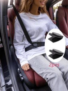 Car Seat Belt Adjuster, Automotive Accessories Shoulder & Neck Locking Buckle, Safety Belt Adjuster Device - A - View 7