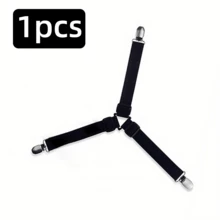 Triangle Bed Sheet Fastener, Adjustable Elastic Sofa/Bed Sheet Clip, Tablecloth Fixing Strap, Anti-Slip Bed Sheet Buckle, Christmas Gift - Multicolor - View 7